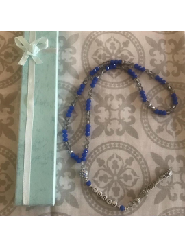 100 bead Personalised crystal tasbih